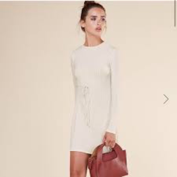 reformation knit dress